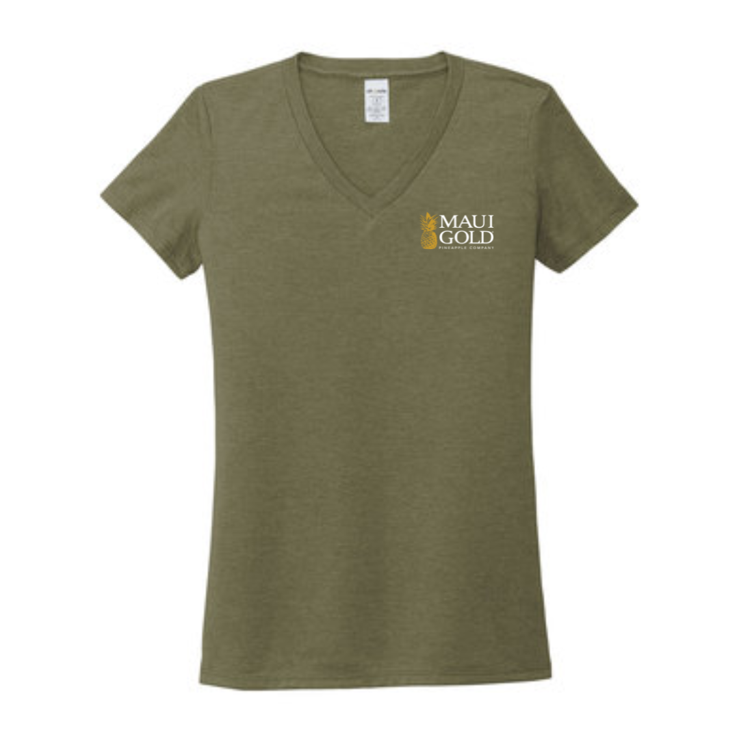 Maui Gold Logo V-Neck