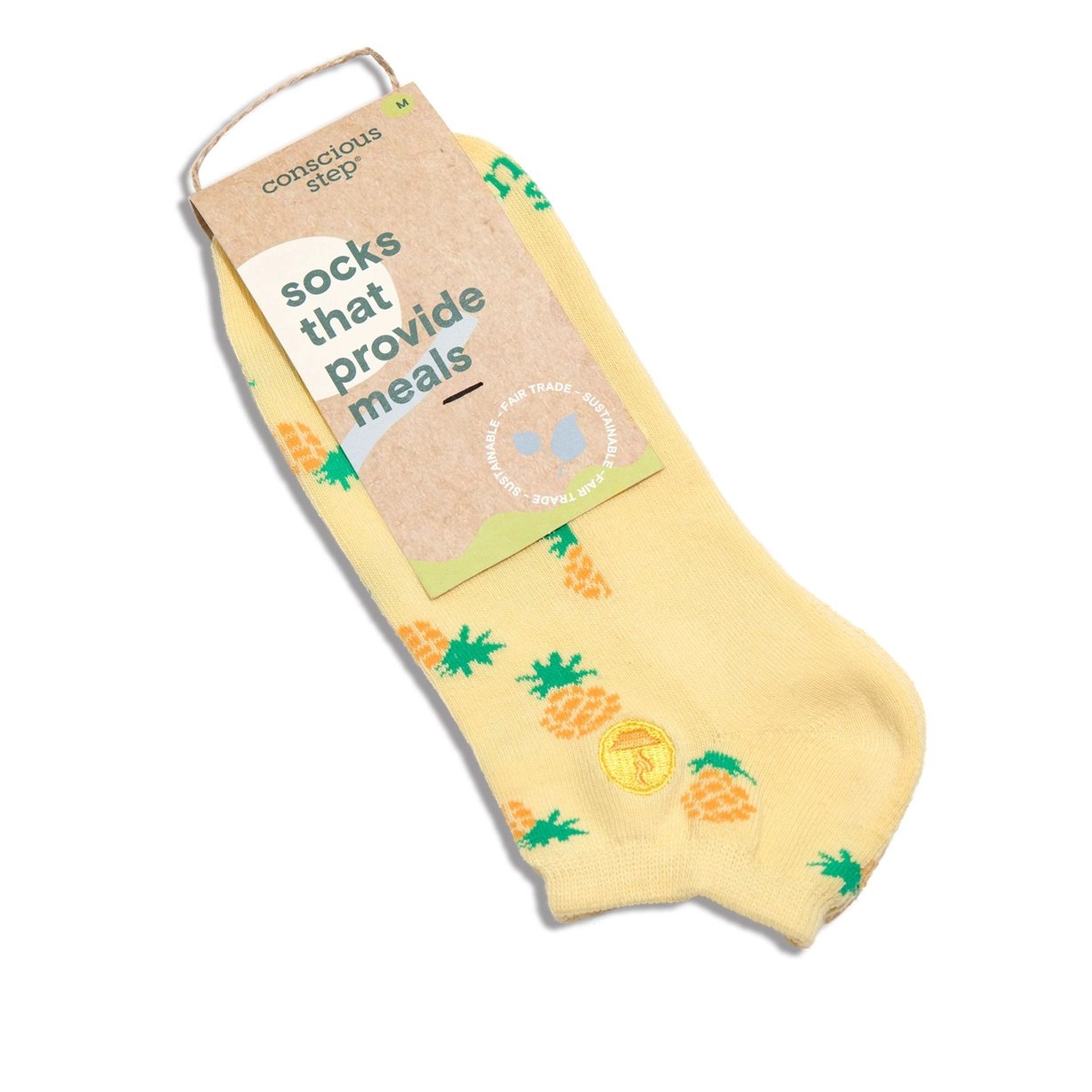 Ankle Socks That Provide Meals (Golden Pineapples)