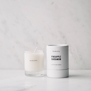 Makana Pineapple Cardamom Petite Candle