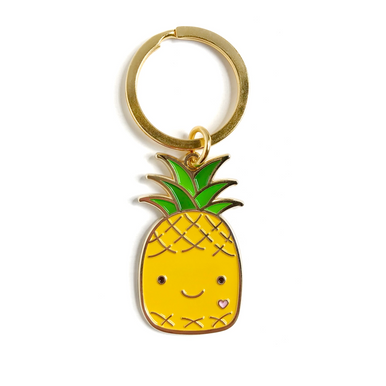 Pineapple keychain deals