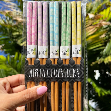 Pineapple Print Chopsticks