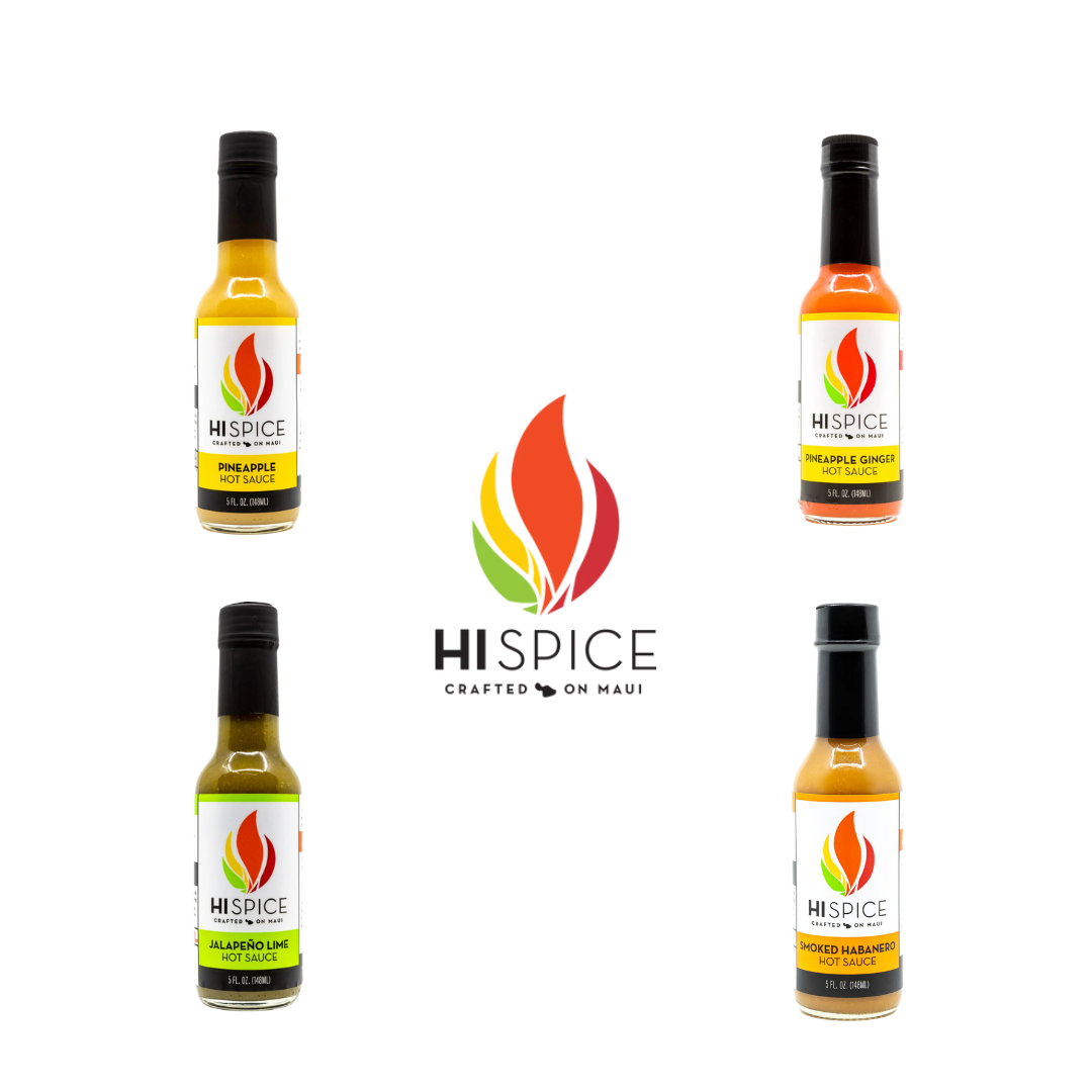 HI Spice 4 Pack Hot Sauce