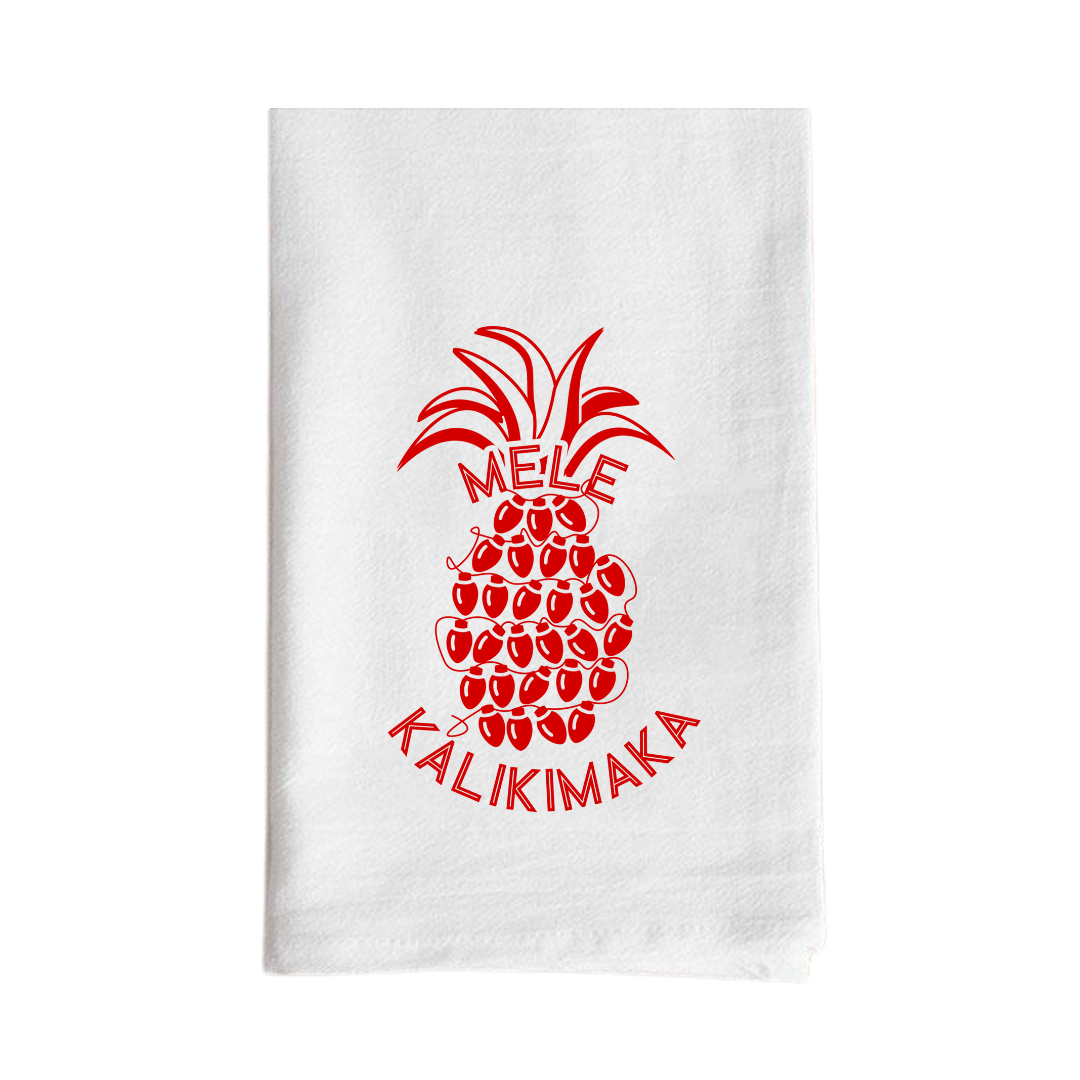 Mele Kalikimaka Tea Towel