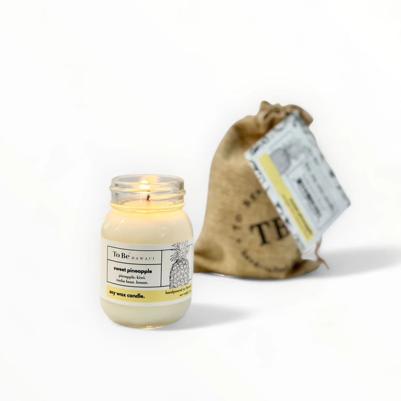 3oz Sweet Pineapple Soy Wax Candle