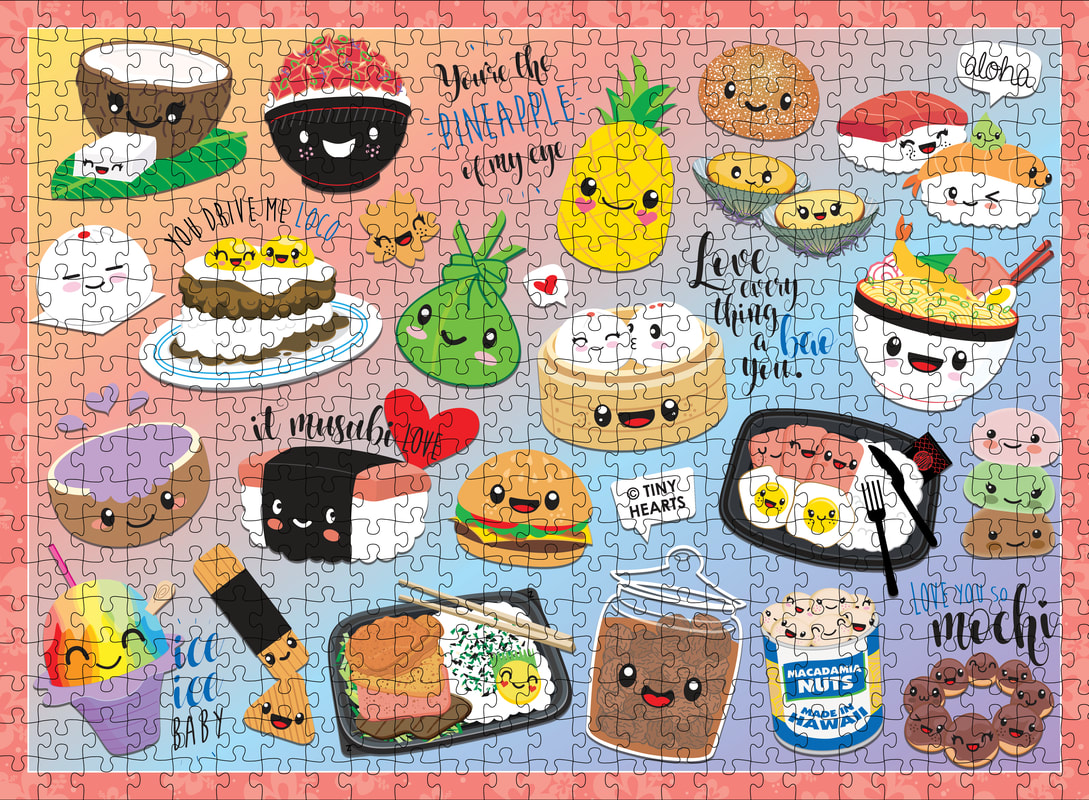 Hawaii Foodie Jigsaw Puzzle