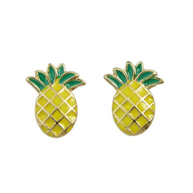 Pineapple Stud Earrings