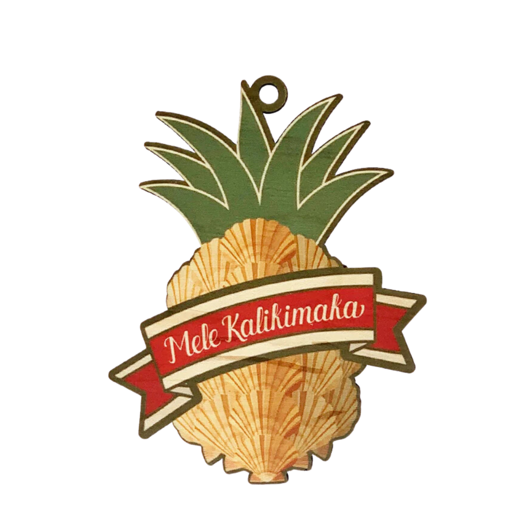 Pineapple Shells Ornament