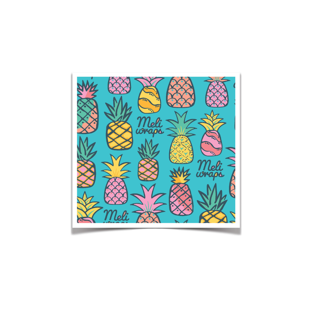 Pineapple Swedish Dish Cloth Set of 3