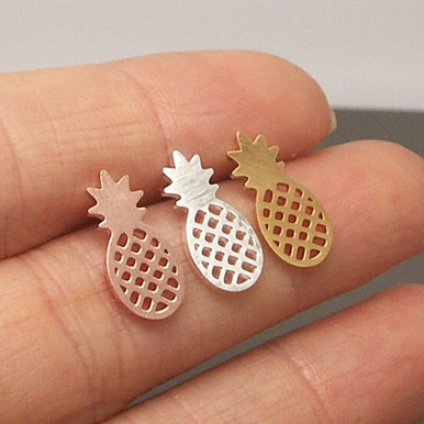 Pineapple Stud Earrings