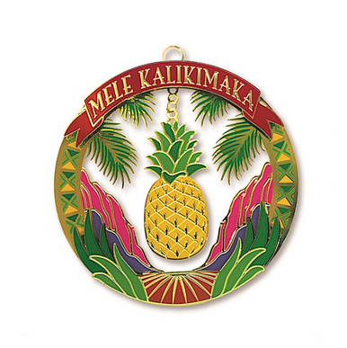 Plantation Mele Kalikimaka Ornament