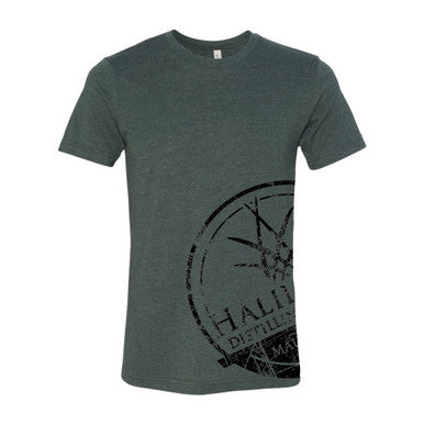 Haliimaile Distilling Circle Logo Tee