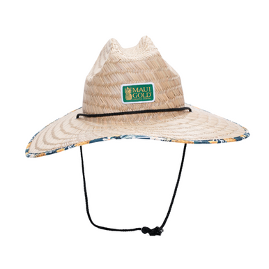 Maui Gold Lifeguard Straw Hat